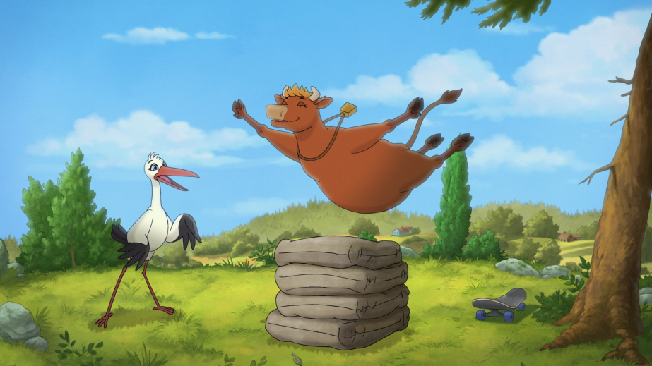  MAMA MUH UND DIE GROSSE WEITE WELT Bildidee 